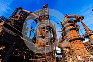 Blast furnace equipment of the metallurgical plant