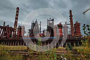 Blast furnace equipment of the metallurgical plant