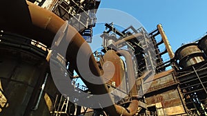 Blast Furnace At Old Metallurgical Plant