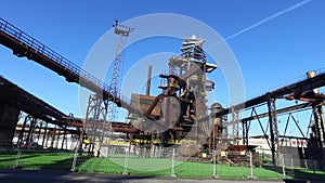 Blast Furnace At Old Metallurgical Plant