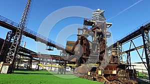 Blast Furnace At Old Metallurgical Plant