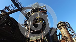 Blast Furnace At Old Metallurgical Plant