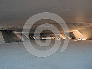 Blast wall top stock in market photo