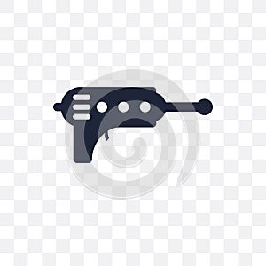 Blaster transparent icon. Blaster symbol design from Science col