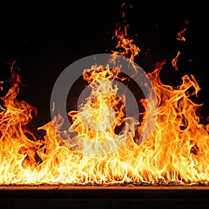 Blaze Fire Flame Texture Background