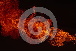 Blaze Fire flames background photo