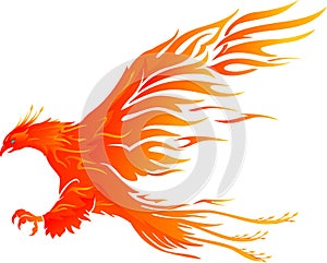 Blazing Phoenix Bird