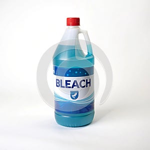 Bleach Bottle isolated on white background