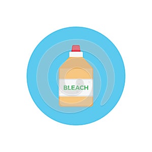 Bleach vector flat colour icon