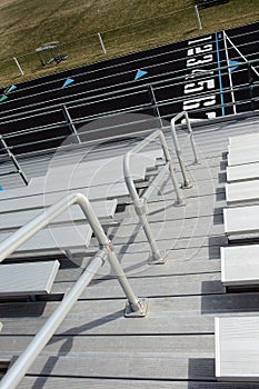 Bleachers at Track Field