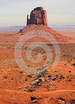 Bleak and Desolate Monument Valley Arizona USA Navajo Nation