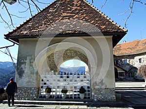 Bled Castle Blejski Grad, Die Burg von Bled oder Burg Veldes - Bled, Slovenia