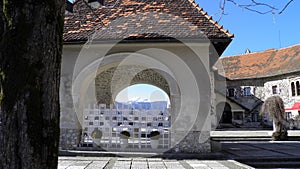 Bled Castle Blejski Grad, Die Burg von Bled oder Burg Veldes - Bled, Slovenia