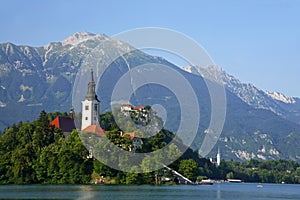 Bled Church photo