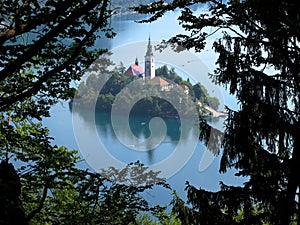 Bled Island, Lake Bled, Slovenia