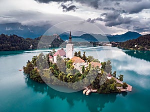 Bled Lake Slovenia photo