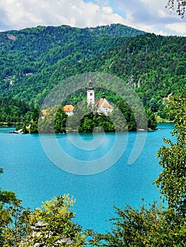 Bled lake Slovenija