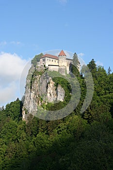 Bled medieval castle