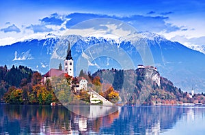 Bled, Slovenia, Europe photo
