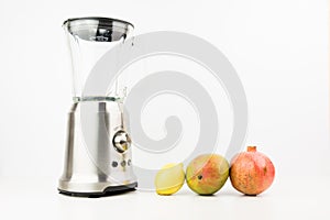 Blender With Fresh Exotic Tropic Fruits