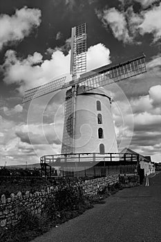 Blenerville Windmill,Tralee in Ireland.