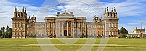 Blenheim Palace Historic Mansion in Countryside of England