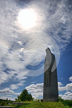 The Blessed from Heavens - Monument to St. Sergius in Radonezh v