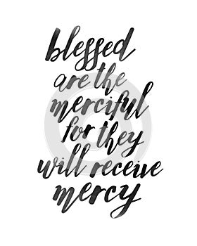 Blessed are the Merciful