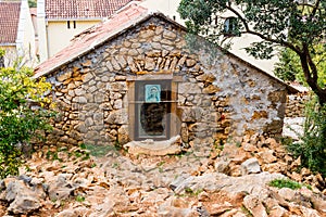 Blessed Virgin Mary picture on Apparition hill