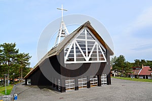 Blessed Virgin Mary's church in Nida, Lithuania