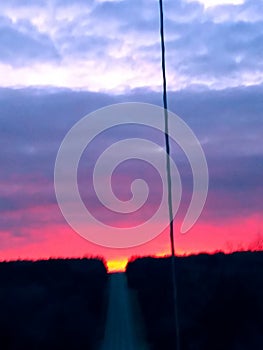 Blessful morning sky