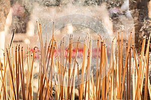 Blessings of Incense: Chinese New Year at the Vintage Temple Courtyard