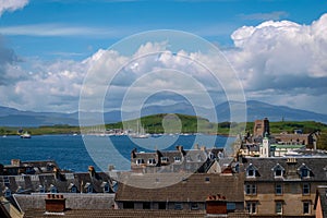 View over Oban, Scotland