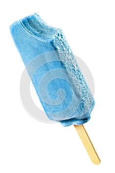 Blie popsicle isolated photo