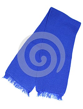 Blie woolen scarf photo