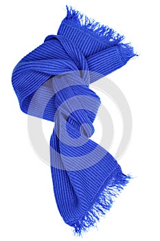 Blie woolen scarf photo