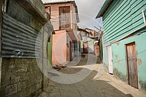 A Blighted Urban Area in the Domincan Republic photo
