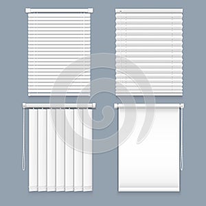 Blind window curtain or set of isolated louver