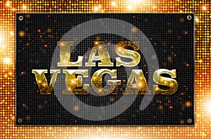Blinking Las Vegas Sign