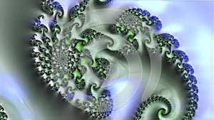Blinking spinning kaleidoscope animation in multiple colors