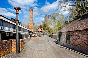 Blists Hill Victorian Town in Ironbridge, Shropshire, UK