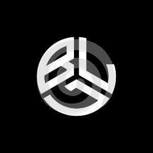 BLL letter logo design on white background. BLL creative initials letter logo concept. BLL letter design
