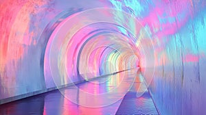 blnce harmonizing tunnel in a pastel design