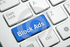 Block Ads - Security Concept
