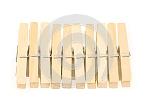 Block of clothespins