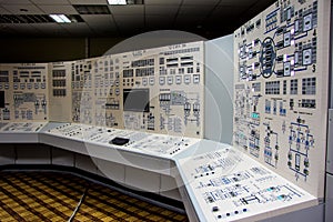 Block control panel of nuclear power plant