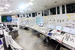 Block control panel of nuclear power plant