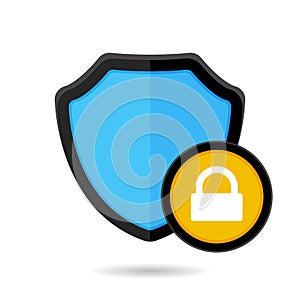 Block firewall lock protect protection security shield icon