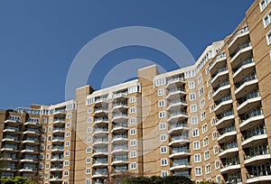 Block of flats in London