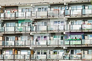 Block of flats. ten floor photo